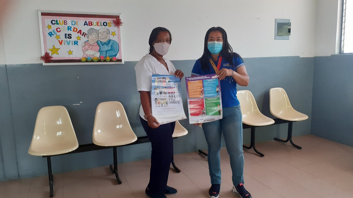 DdP La Guaira, visito la  Casa de los Abuelos " Recordar es Vivir", unicado en El Teleférico, donde se impartió  charla de las competencias de la Defensoría del Pueblo y se entrego material informativo  de Trato a las Personas con  Discapacidad, Violentometro, VIH, entre otros