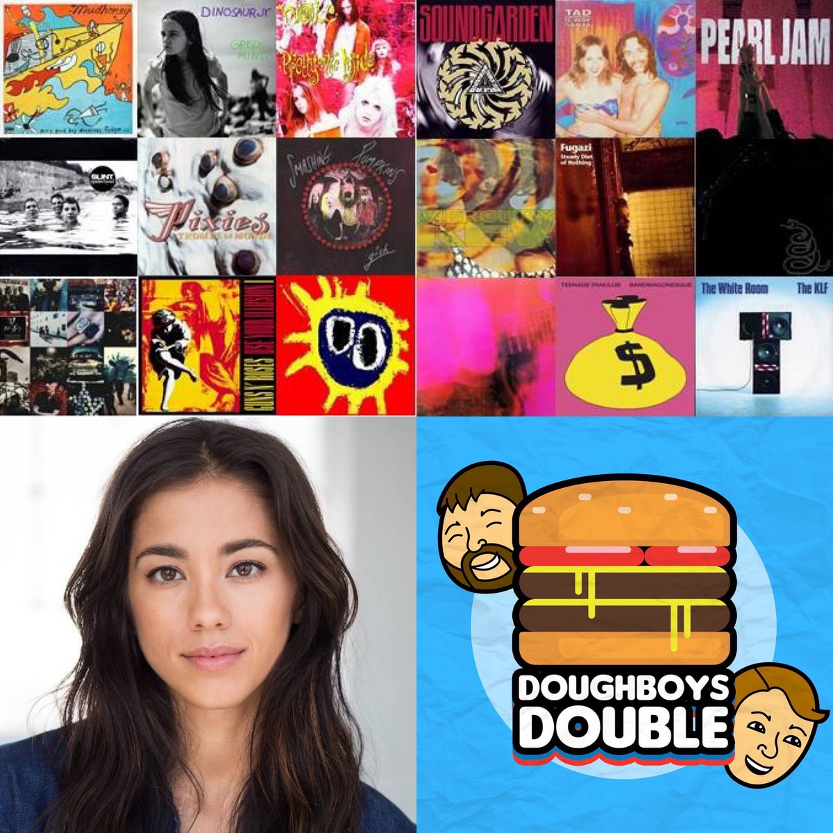 Doughboys Double Tuesday! Seychelle Gabriel (The Legend of Korra, Blackout, The Tomorrow War) joins the 'boys to talk about Burbank eats before traveling back in time for a 1991 music draft. patreon.com/doughboys