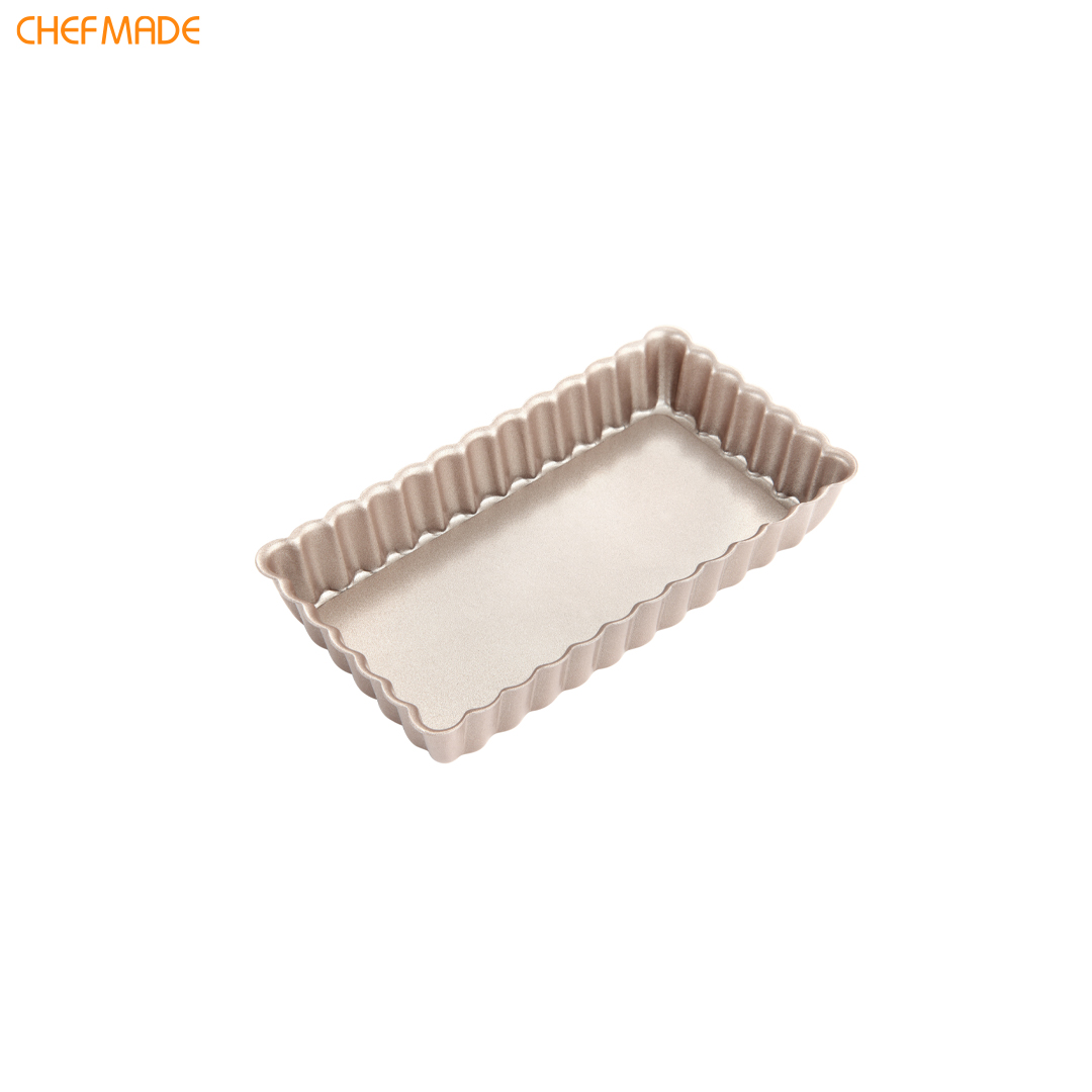 CHEFMADE_'s tweet photo. Check out CHEFMADE's Non-Stick Rectangular Tart Pan! Its removable bottom makes it easy to take out your pastry after baking β¨
π₯§ Non-Stick
π₯§ Easy To Use
π₯§ Easy To Clean
π₯§ Durable
#Pastry #Baking #Baker #Bake #Pan #BakePan #Bakeware #Cookware #Kitchenware #Dessert #CHEFMADE https://t.co/VQQWAFhsGi