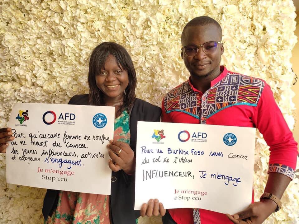 heroinesdufaso's tweet photo. Pour un Burkina Faso sans cancer du col de l’utérus, nous nous sommes engagées avec d’autres jeunes aux côtés de l’ASEC-Burkina et @MdMF_Burkina
@BicabaJunior @TiemtoreFarida @Thiomcy @MdM_France @DemeFatimata2 @DjenebaNaon @ocharlemagne @siri_marlene 
#lesheroinesdufaso
#StopCCU https://t.co/5EAKRJ9u4p