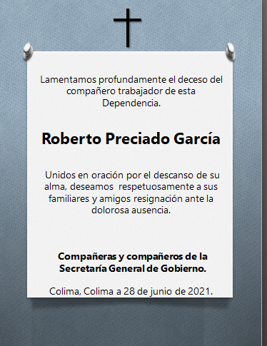 SGGColima's tweet photo. Descanse en paz. https://t.co/iYErSKycZT