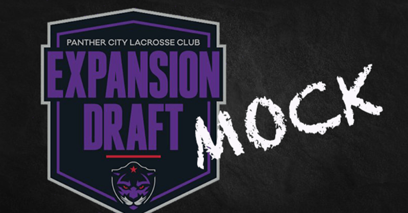 LaxPlayground's tweet photo. Today @Traceykelusky17 will select the first players in @PantherCityLax history.

@playing_behind reveals his mock expansion draft and gives his thoughts on which players will be selected.