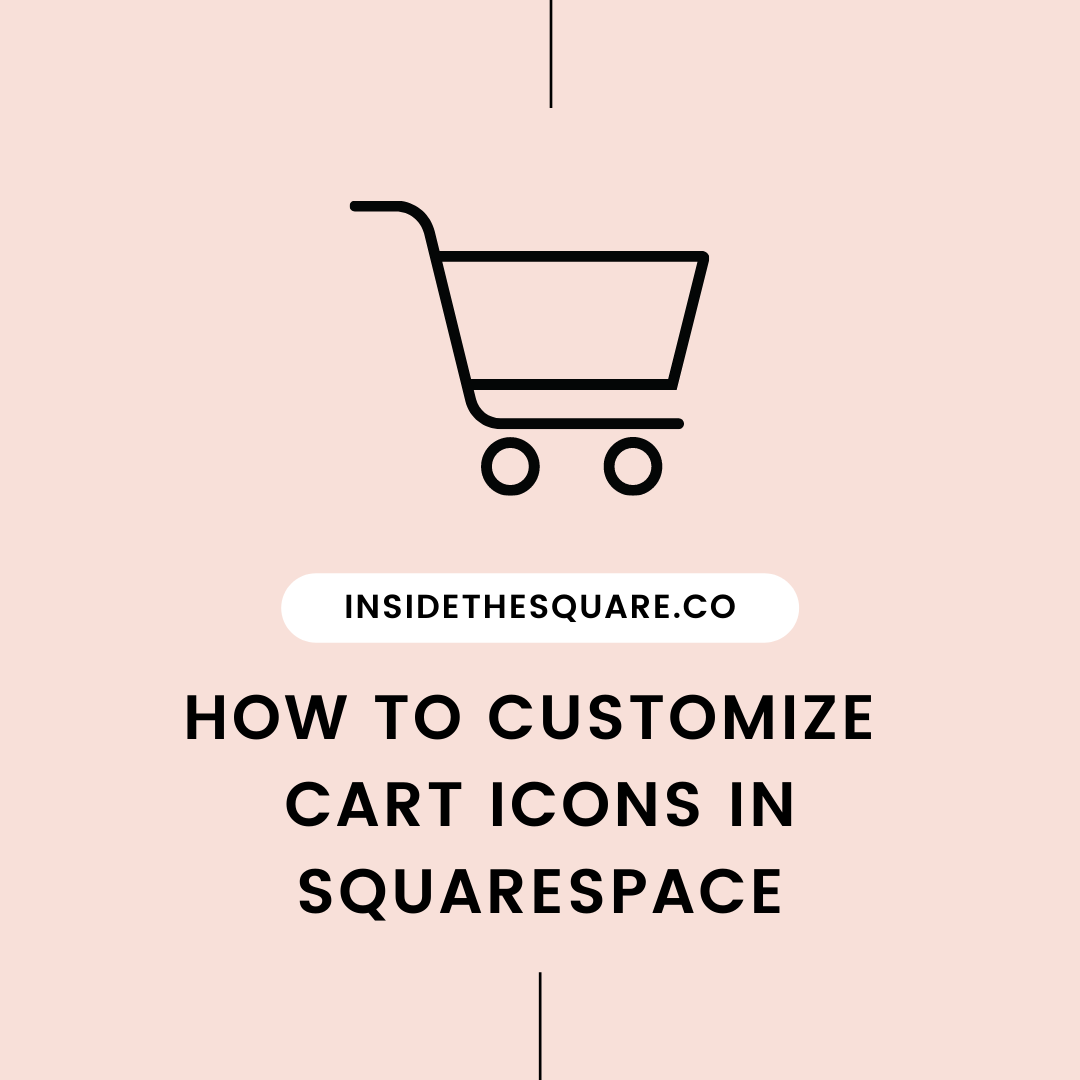 Customize your Cart Icon in the your Squarespace Store. I show you how with my latest tutorial!

l8r.it/0LzM

#squarespace #insidethesquare