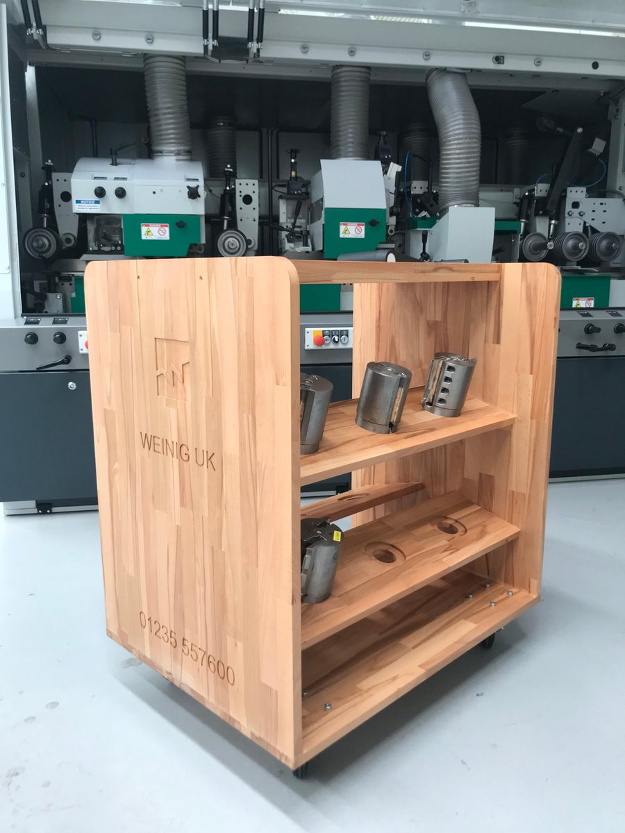 Are you currently using a Powerlock moulder? Then take a look at this! Our expert machinists have created this impressive HSK tool trolley on our ProMaster CNC. Keen to get one for yourself? Get in touch. 

T: 01235 557600
E: sales@weinig.co.uk

#Weinig #WeinigUK #CNC #HSKtool