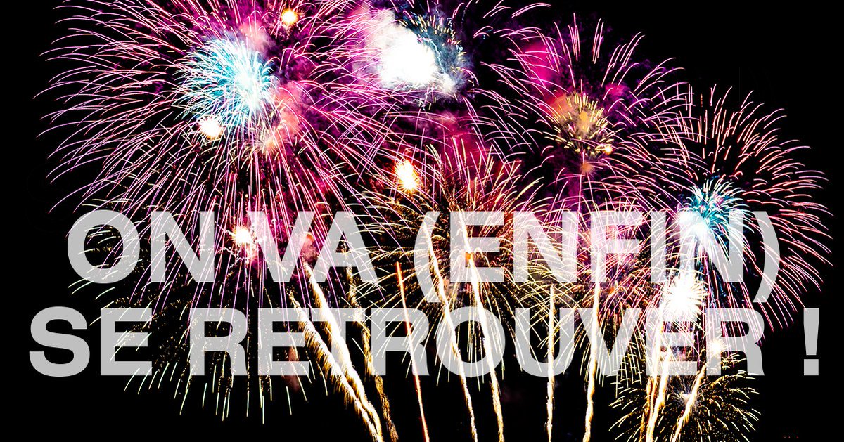 𝗘𝗻𝗳𝗶𝗻 𝗹𝗮 𝗿𝗲𝗽𝗿𝗶𝘀𝗲 𝗱𝗲 𝗹'#𝗲́𝘃𝗲́𝗻𝗲𝗺𝗲𝗻𝘁𝗶𝗲𝗹 👏, après de longs mois sans se voir. Se réinventer, #innover, créer, nous sommes impatients 🤩 de vous retrouver pour (re)vivre des moments forts, tous ensemble.
En savoir plus >> lnkd.in/ev6W2QN