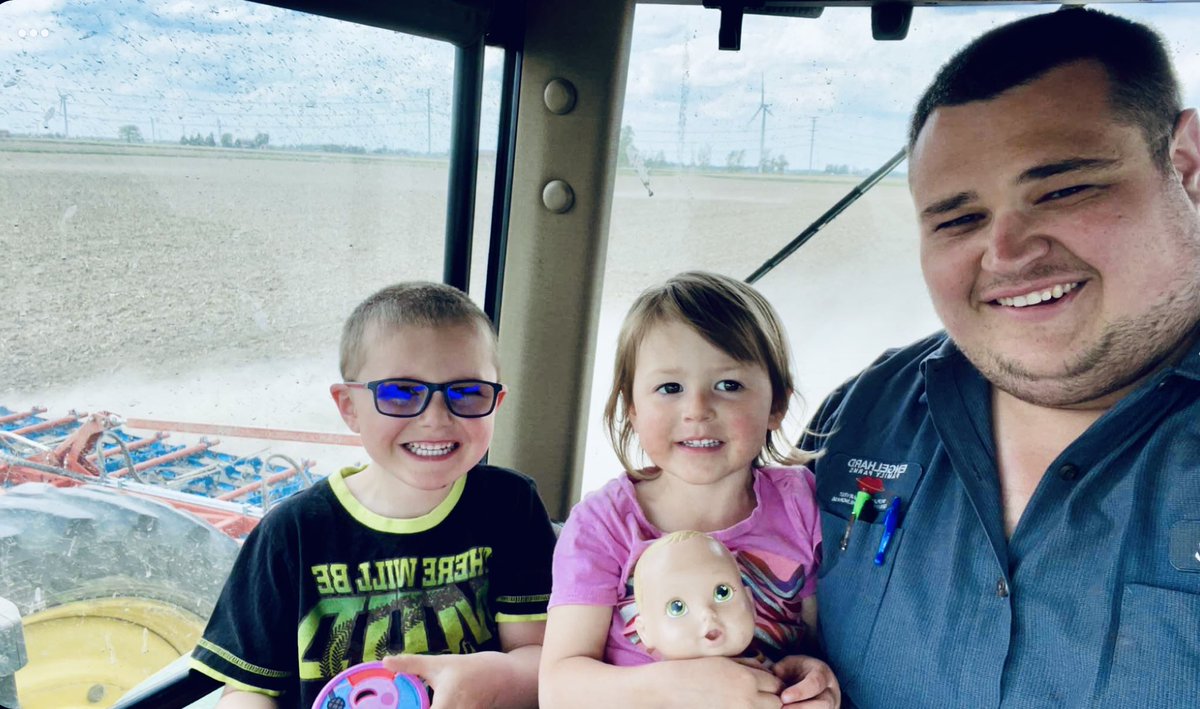 EngelhardFarms's tweet photo. Please join me in wishing Nathan a very happy birthday! 🎉 🧡 @JohnDeere @MachineryPete @MichFarmBureau @LGSeeds https://t.co/occdKjUWGn
