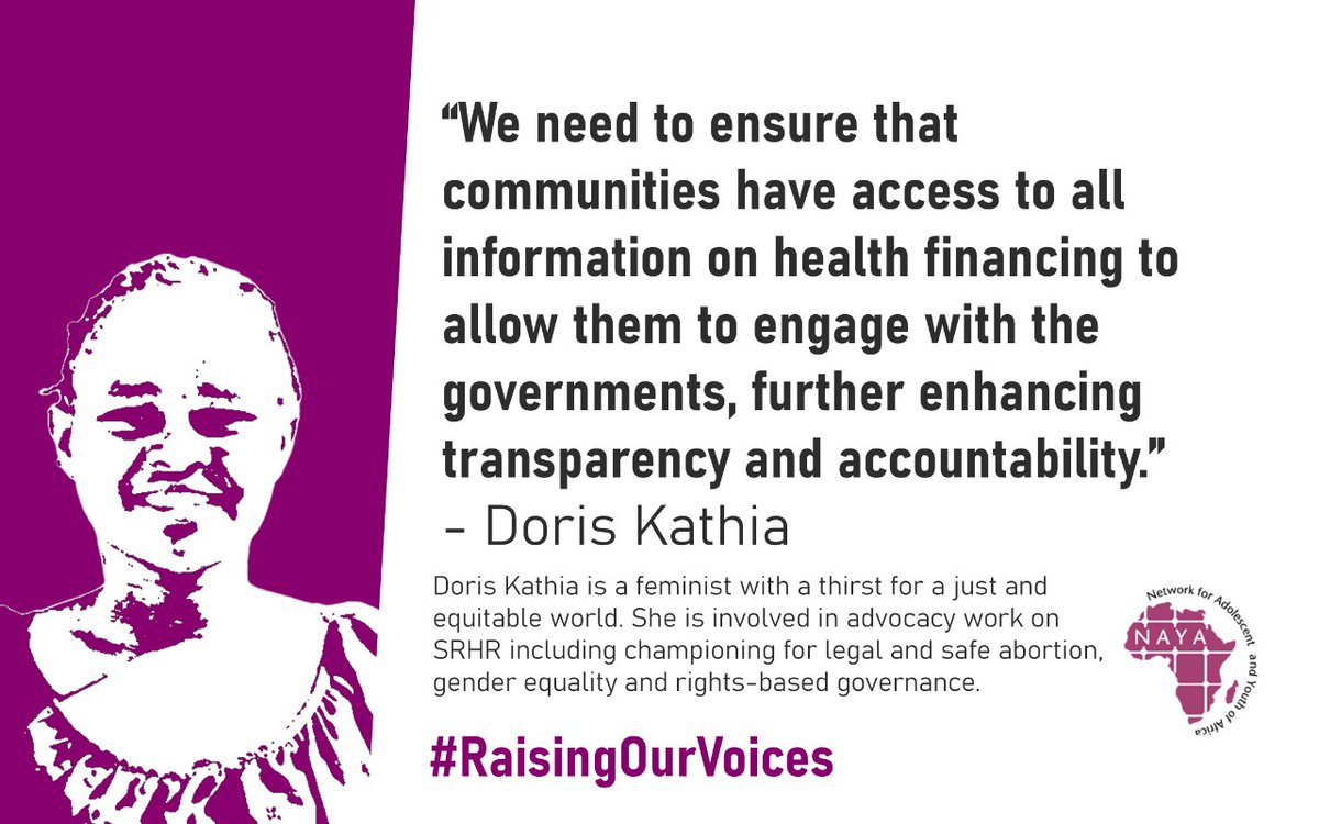To read more about Doris Kathia opinion piece, click the link below and download your copy: nayakenya.org/2021/06/28/e-b….   

#RaisingOurVoicesBookLaunch #RaisingOurVoices #NAYAVOICES  @NAYAKenya @Amref_Kenya @YourAuntyJane @NairobiYac @Amref_Worldwide @YouthActKE