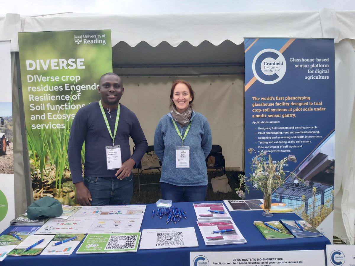 It was a nice time communicating our research outputs with farmers and range of other stakeholders <a href="/Groundswellaguk/">Groundswell</a> with <a href="/tomsizmur/">Tom Sizmur</a> and colleague from Cranfield University last week.