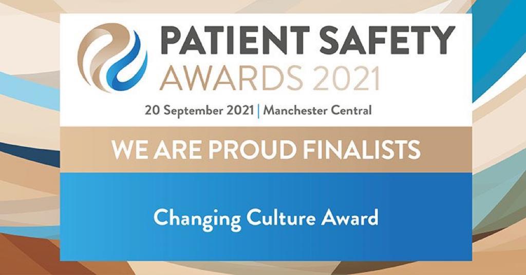 So proud to be finalists in the #HSJPatientSafetyAwards Changing Culture category for our work on reducing prone restraint. Well done #TeamLewisham for all your hard work and dedication to making sustainable changes to improve patient safety! #SLaM #HSJpatientsafety