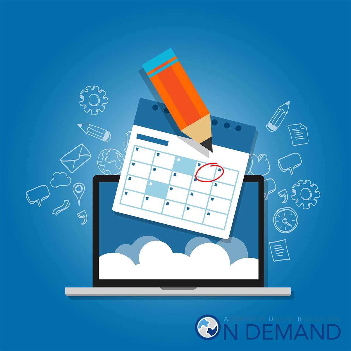 Mediate on YOUR schedule! ADR On-Demand allows you to choose the date and time that’s most convenient for YOU! Try it today at ADROnDemand.com. #ADROD #mediation #resolvenow