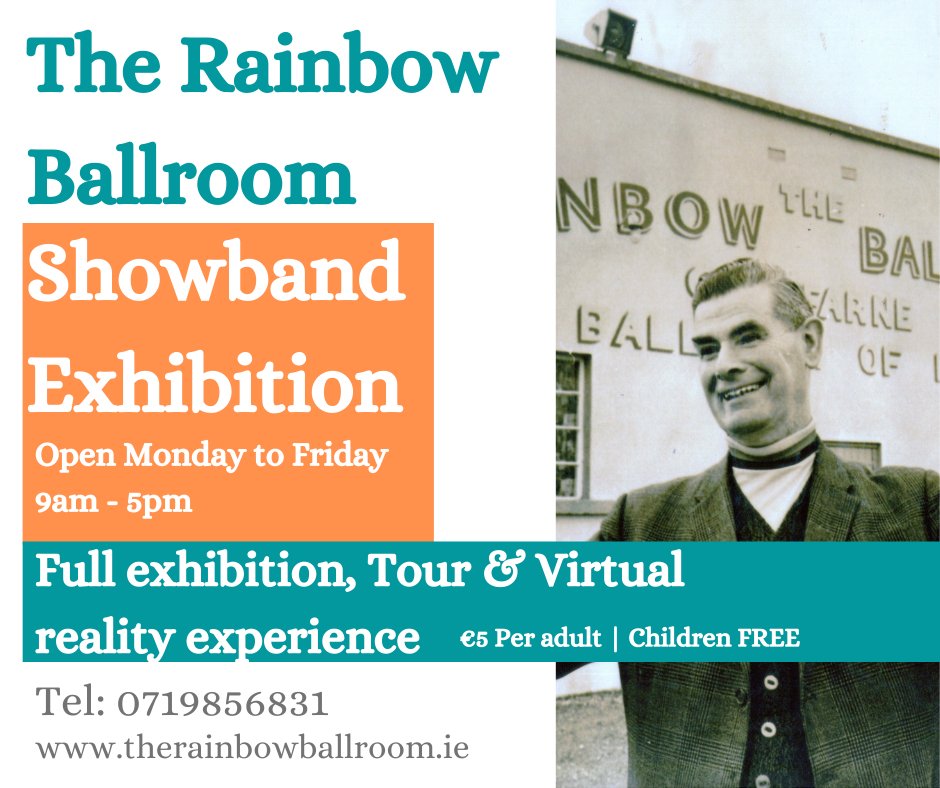 LeitrimTNetwork's tweet photo. Ireland’s famous Rainbow Ballroom of Romance, Glenfarne, Co. Leitrim. Open daily for Tours, available to hire for weddings and events and they have an exciting programme of events. #enjoy #staycation #ShowBands #familyfun #holidayideas #leitrim #jive #dance #fun #wedding #events https://t.co/28AwzWypdW