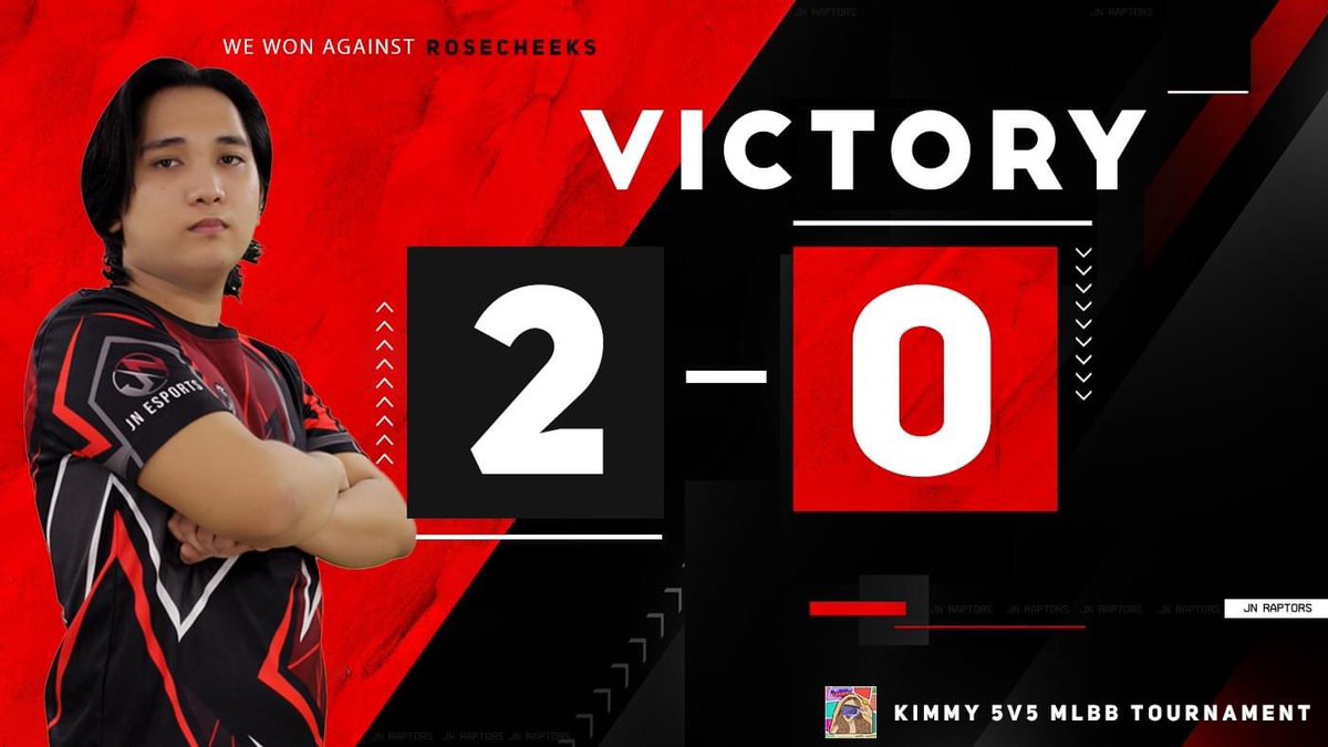 jn_esports's tweet image. Game News | Raptors

Clean 2-0 win vs Rosecheeks! The team moves to Round 3 of Kimmy's 5v5 MLBB Tournament. 

Be sure to tune in with more updates and matches.

#JNRaptors #RaptorsRoar #K4iru