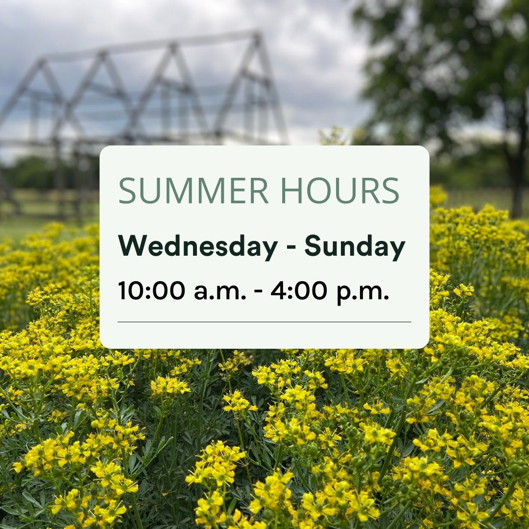 HistoricStMarys's tweet photo. We have moved to our summer hours! We are now open Wednesday through Sunday for the rest of the summer (until after Labor Day). 

#MuseumHours #HistoricStMarysCity #WeHaveChanged #Maryland #MarylandMuseum #OutdoorMuseum https://t.co/hXtEghEHYO