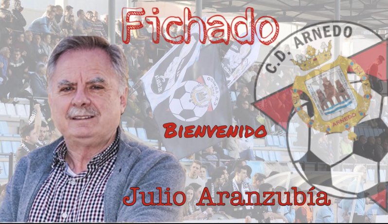 CDArnedo's tweet photo. El @CDArnedo ha alcanzado un acuerdo con el técnico Julio Aranzubia, dirigirá al primer equipo durante la próxima temporada
Entrenador con larga experiencia y que apuesta por un proyecto que tiene como objetivo el ascenso. Le queremos desear toda la suerte del mundo.
#VamosArnedo https://t.co/WK0uVb2lOX