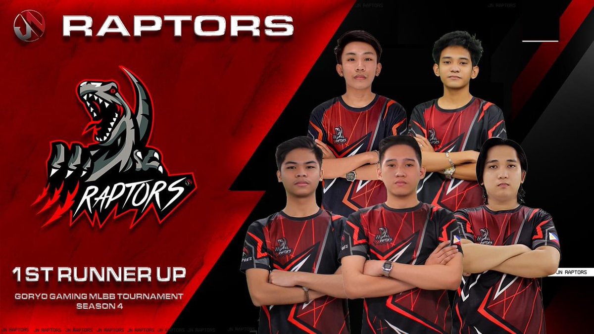 jn_esports's tweet image. Game News | Raptors

Huge performances from the start but fell short in GORYO Gaming's Tournament Finals, putting us 1st Runner Up after our defeat to SBL Merge. 

But we move on today and regain tomorrow like we always do 💪🏻

#JNRaptors #GoryoGaming