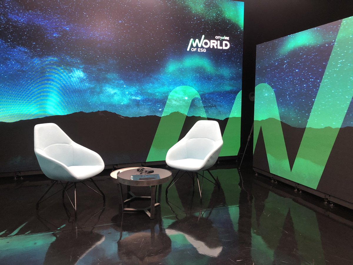 Katie_CWM's tweet photo. Very excited for @Citywire’s World of ESG event tomorrow!
First time having an IRL speaker joining me in our jazzy studios. 
See you then! 
#citywirevirtual #citywireevents 
#citywireworldofesg https://t.co/AAEXK6j8QX