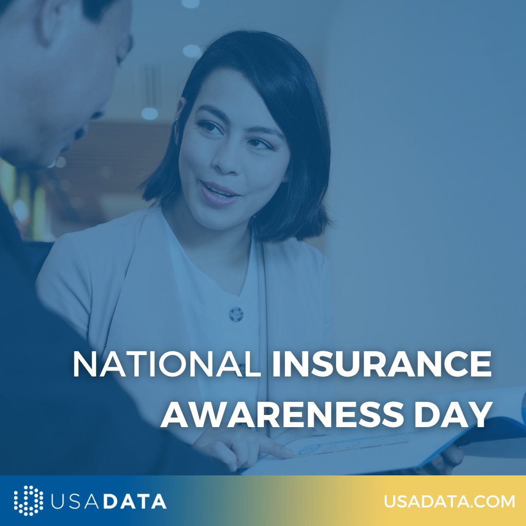Did you know today is National Insurance Awareness Day? 
We provide more than 50,000 agents nationwide with data-driven marketing solutions that drive growth and fuel powerful customer experiences. 
Learn more here: usadata.com/industry/insur…
#insurance #marketing