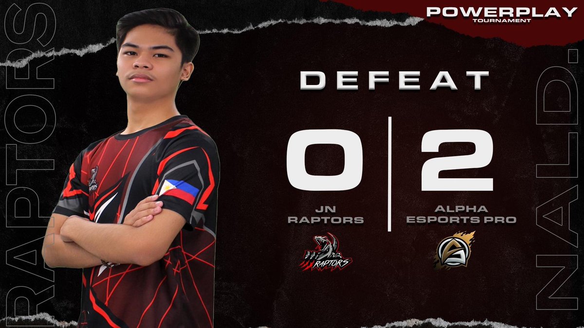jn_esports's tweet image. Game News | Raptors

We take defeat against the Alpha Esports Pro on our recent participation in Power Play's Summerific Cup S2 during the quarterfinals.

There's more matches waiting for us this May, and plenty of time for us to recover! Never surrender!

#JNRaptors #PowerPlay