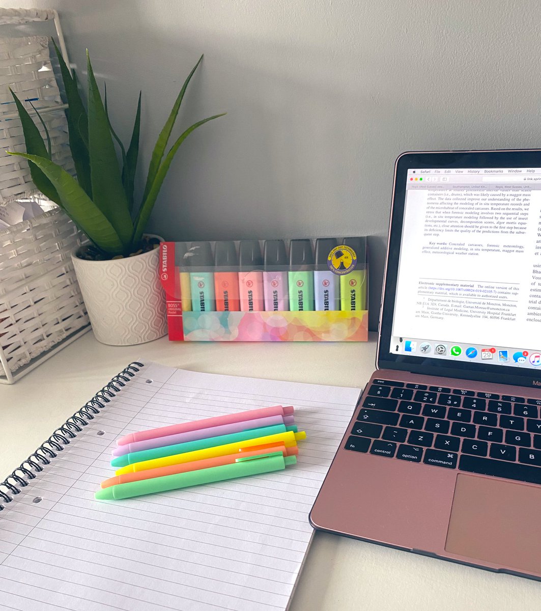 Pretty certain that coordinated pens and highlighters are the only things making me feel remotely organised at the moment.
