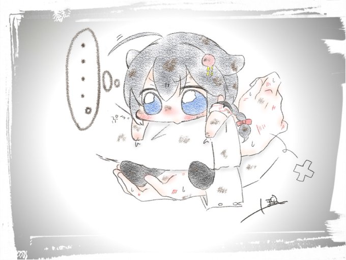 可愛い時雨ちゃんイラスト見つけた♥️
(過去絵) 