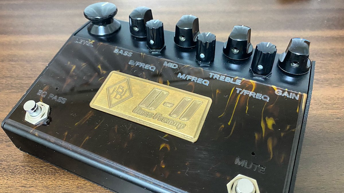 【激杢】Inner Bamboo/B-II Bass Preamp￼￼￼￼￼ Inner Bamboo Bass Preamp II (B-II) 激杢】Inner Bamboo/B-II Bass