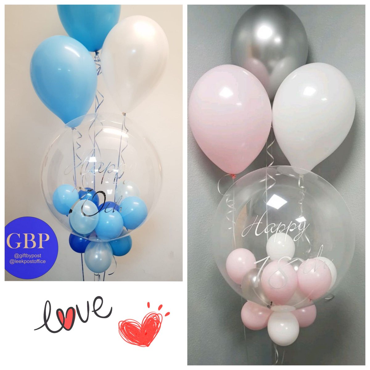 A memory came up today of these Bubble Balloons we did last year .... and I still think they are absolutely stunning 😍😍