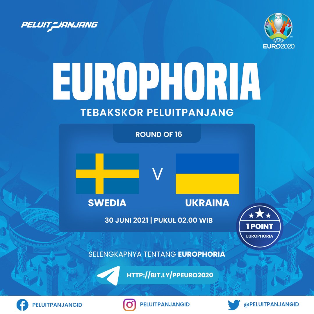 peluitpanjangid's tweet photo. Turnamen kuis tebak skor #EURO2020 berhadiah utama PS5!

Ikuti syarat di slide ke-3.

Submit jawaban ke sini ⬇️
https://t.co/Pucfzfjn5T

Gabung ke grup Telegram di sini ⬇️
https://t.co/ZJ4jYzKCVo https://t.co/Izn0A1PKpS