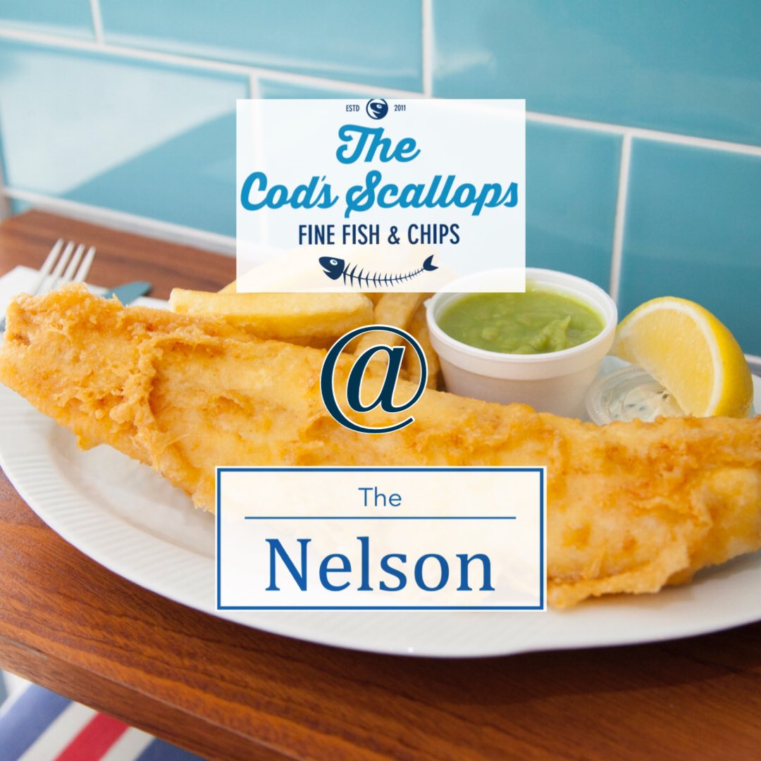 We’re starting pop ups at <a href="/TheLordNelsonPK/">The Nelson Burton Joyce</a> from 5th July - Every Monday &amp; Tuesday. Eat in &amp; t/away. Buddy Good Cod’s Scallops coming at ya! 👊