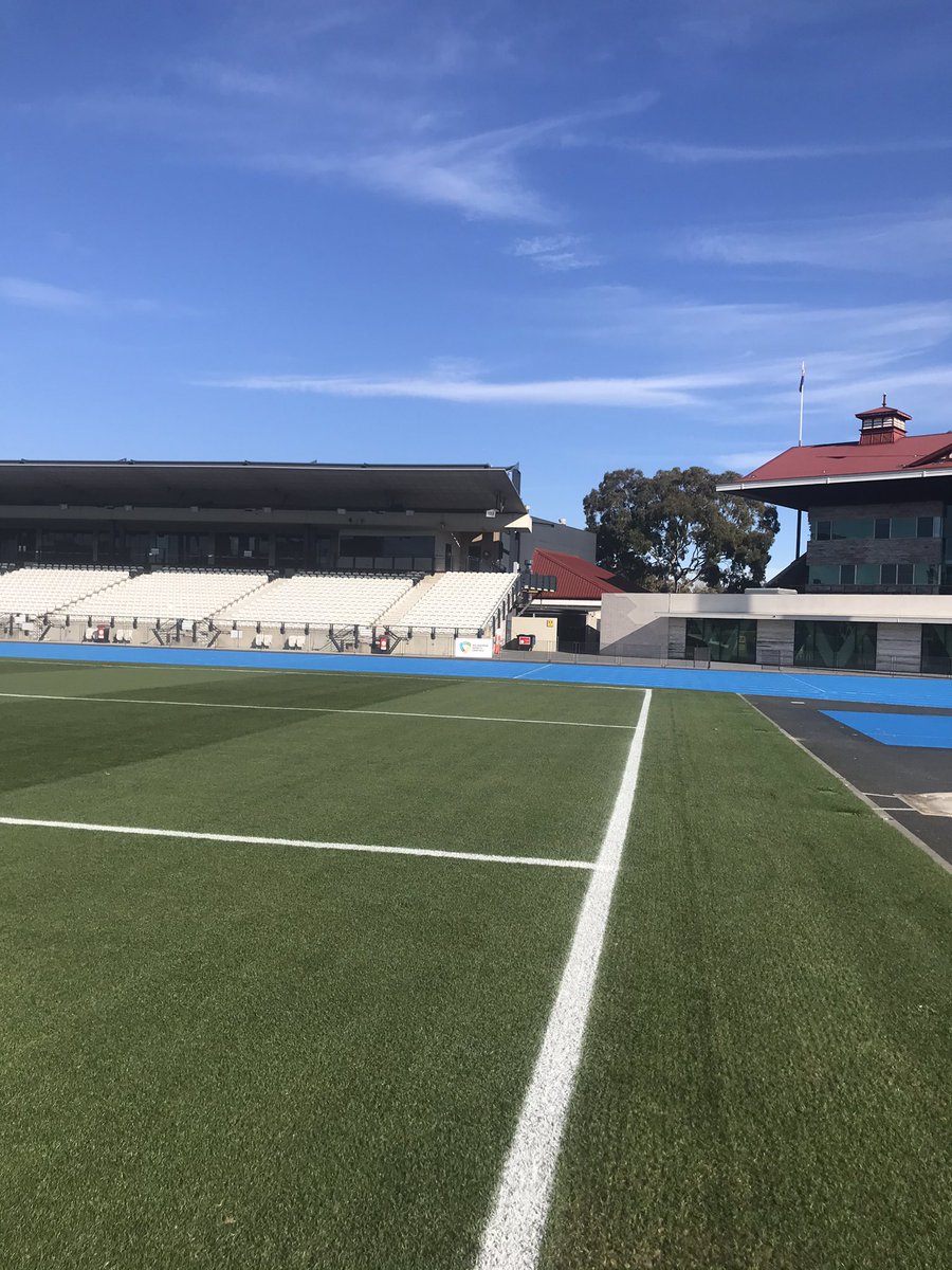 HGTurfGroup's tweet photo. Resurfaced with #HEROHybridTurf in late 2020 the playing surface at Lakeside Stadium in Melbourne has been performing very well with heavy winter usage. Maintained by HG Turf Group the hybrid grass specialists. Want more information on hybrid contact us on info@hgturfgroup.com.au https://t.co/6q6zb4zeyz