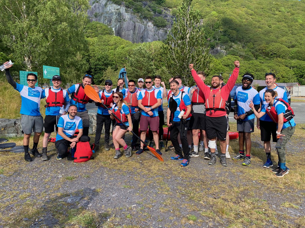 Well done to the intrepid team from Dynamo who tackled the Snowdon Triple Challenge for <a href="/mentalhealthuk/">Mental Health UK</a>.
✅ 21 mile cycle
✅ 9 mile trek of Snowdon
✅ 2 mile kayak
Equally as impressive was their fundraising with more than £8,000 raised for Mental Health UK! 
#thisflockrocked