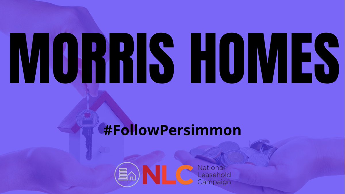 CP3A4CE's tweet photo. Will you #FollowPersimmon and allow your customers to buy their freehold for a fee your sales staff stated at point of sale?
Come on #MorrisHomes do the right thing #LeaseholdScandal
@WarringtonBC
@CllrRussBowden
@CllrMaureenMcL
@charlotte2153
@NLC_2019
@LKPleasehold https://t.co/T92o1maFip