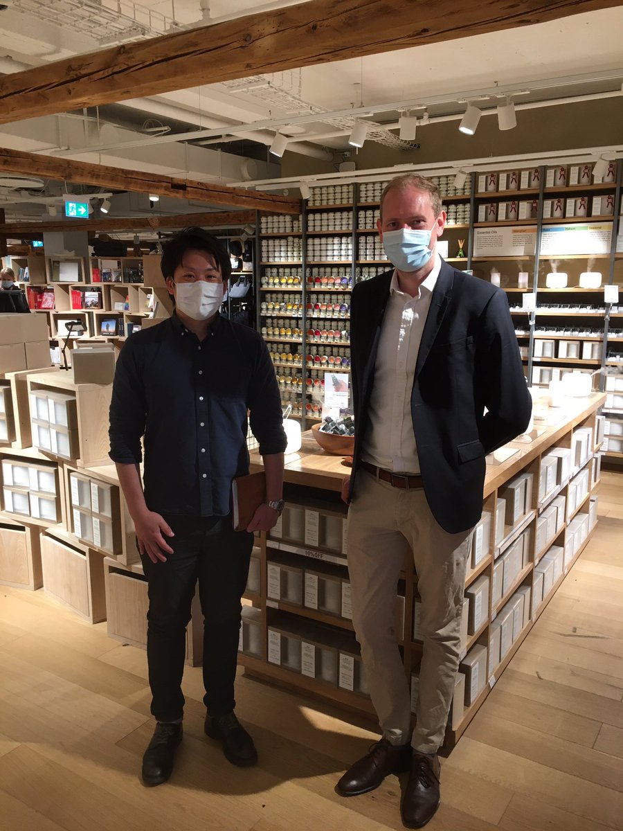 Great working together with Japanese Muji in its establishment of it’s biggest shop in Scandinavia. <a href="/muji_net/">無印良品</a> #investindenmark