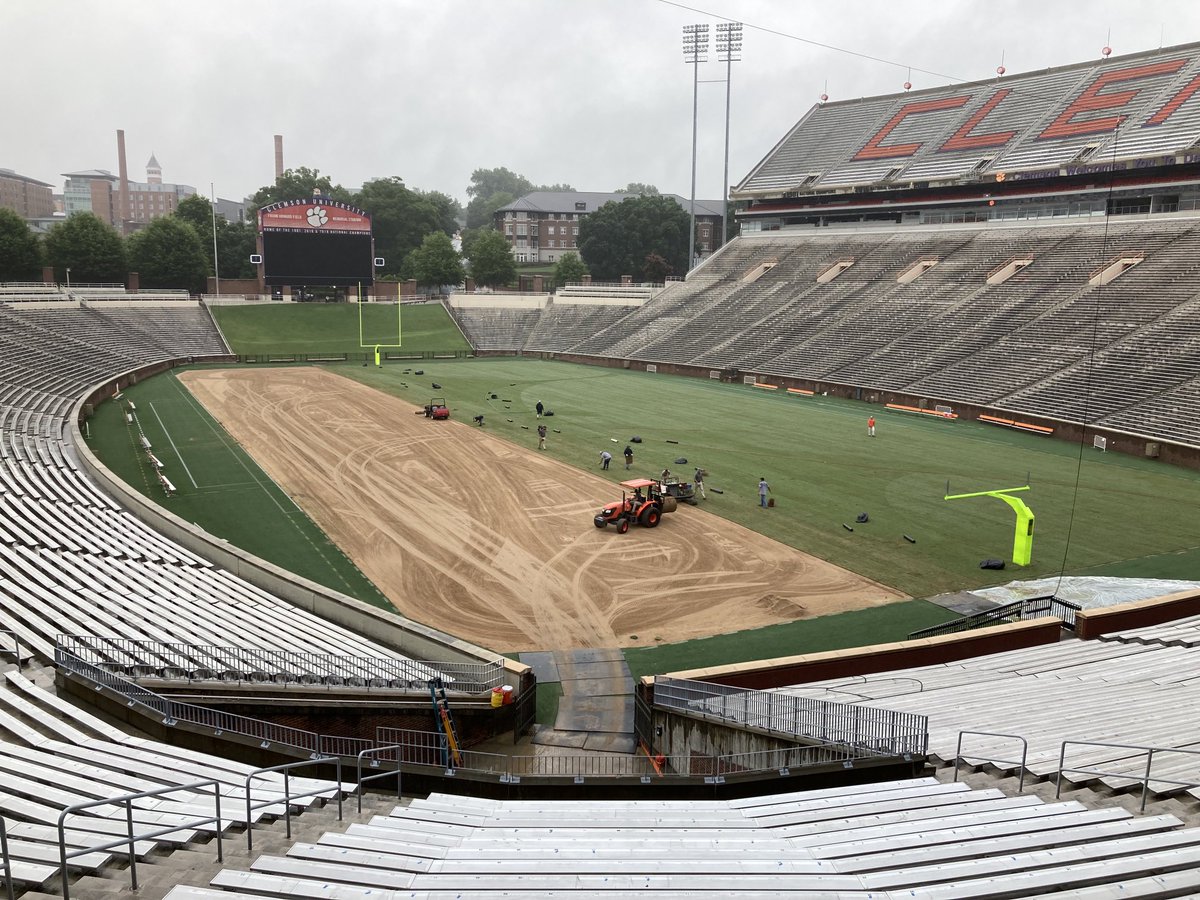 8:30am, beginning of day 2, new playing surface in Death Valley.  Probably finish today. Go Tigers!