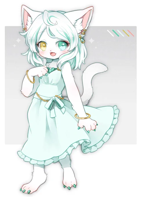 commission!
キャラデザさせていただきました🌿
https://t.co/H2T3ncSIGx 