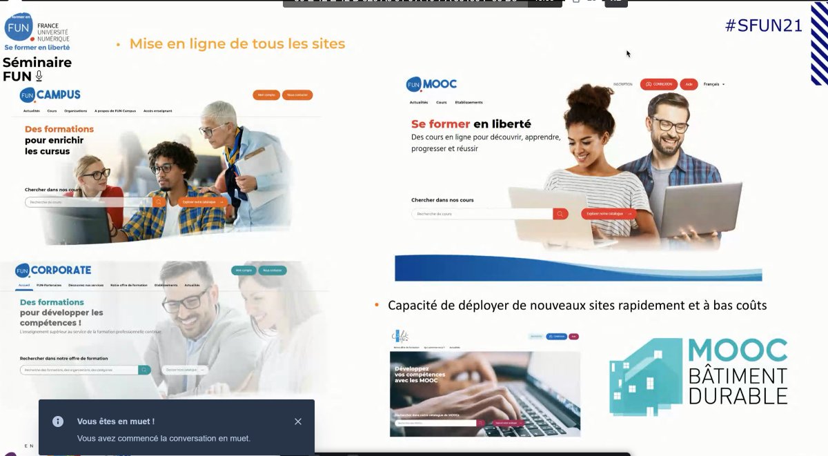 ReseauFUN's tweet photo. [#SFUN21] [#Atelier3] [#Richie]
Avec Benjamin Pena (CdP #C&amp;P), Jean-Baptiste Penrath (#Dev sénior) et Sabrina Demagny (#Dev)
Cc @FunMooc  @open_fun https://t.co/4OznyA71kU