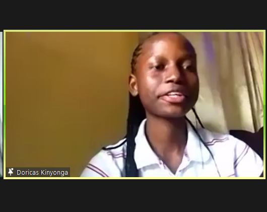 Art as activism in action! Thank you for your reminder through spoken word that "feminism is salvation out of sacrifice" Doricas Kinyonga ❤️
#GenerationEquality