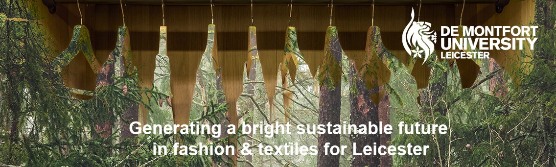 Join us at our online event next Wed 7 Jul 21, 10:30am where you will hear from DMU academics and leading industry experts on a vision for sustainable future for fashion &amp; textiles. Book here 👇
bit.ly/362ChaO 
#leicester #business #DMUresearch #DMUenterprise #innovation