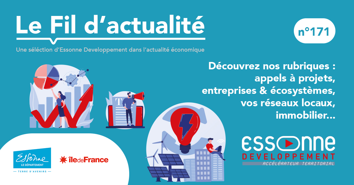 EssonneDev's tweet photo. Essonne Développement a sélectionné les informations les plus pertinentes dans son fil d’actualités n°171 du 28 juin 2021

https://t.co/OEaf4F1qZU

#appelaprojets #entreprises #reseauxlocaux #aidesauxentreprises #immobilier #économie #confinement https://t.co/N2rYSuU9TA