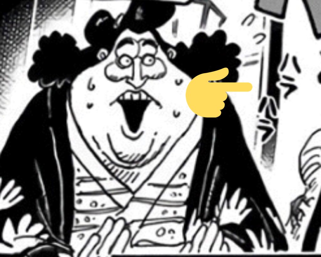 VIVRE CARDより。 いつもハラハラしてるから「原」。 黒ひげの取り巻き