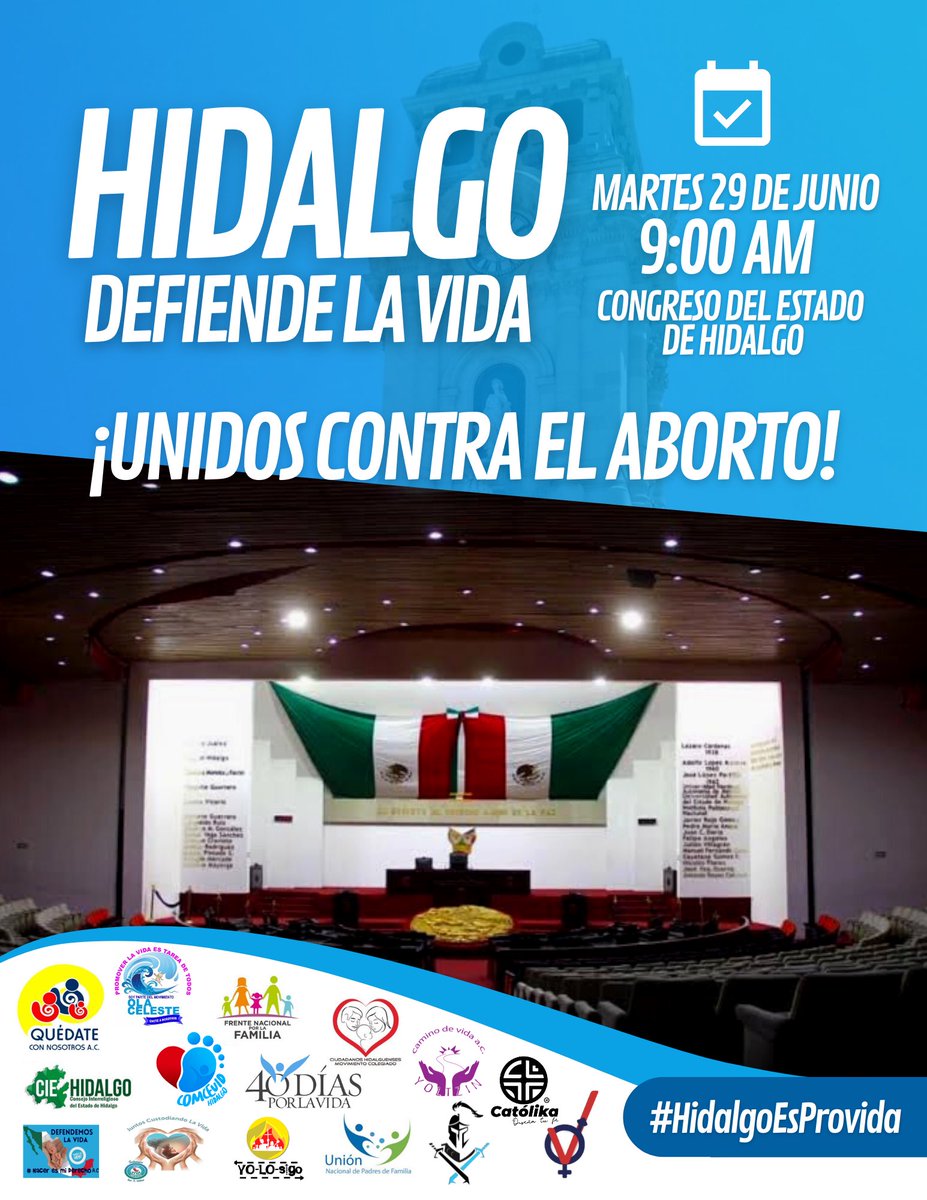 comcevid's tweet image. ¡Juntos defendamos la vida desde el vientre hasta la muerte materna! 
#HidalgoEsProvida 
@CongresoHidalgo