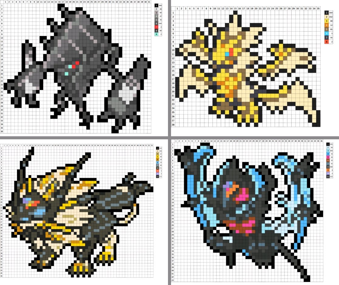 なやここ ポケモンアイロンビーズ図案つくる人 サンムーンの看板ポケモンでっす コスモッグ コスモウム ソルガレオ ルナアーラ ネクロズマ アイロンビーズ パーラービーズ クロスステッチ ドット絵 Pixelart なやここ ポケモンアイロンビーズ図案つくる人 サンムーンの看板ポケモンでっす コスモッグ コスモウム ソルガレオ ルナアーラ ネクロズマ アイロンビーズ パーラービーズ クロスステッチ ドット絵 Pixelart