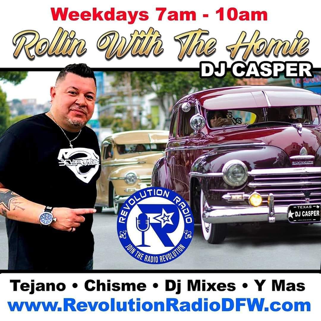 DjCasperVasquez's tweet photo. 10am Tune in To 1pm https://t.co/J74f4JCtAZ 
Download Live365 App On Your Mobile Devices Search Revolution Radio . Dj Casper Vasquez Live From Houston . https://t.co/7DuUFN8AW9