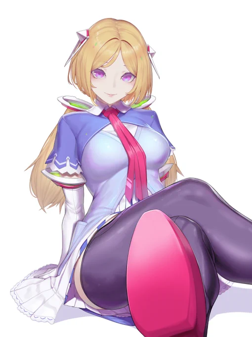 お姉さん🦿
#アロ絵 