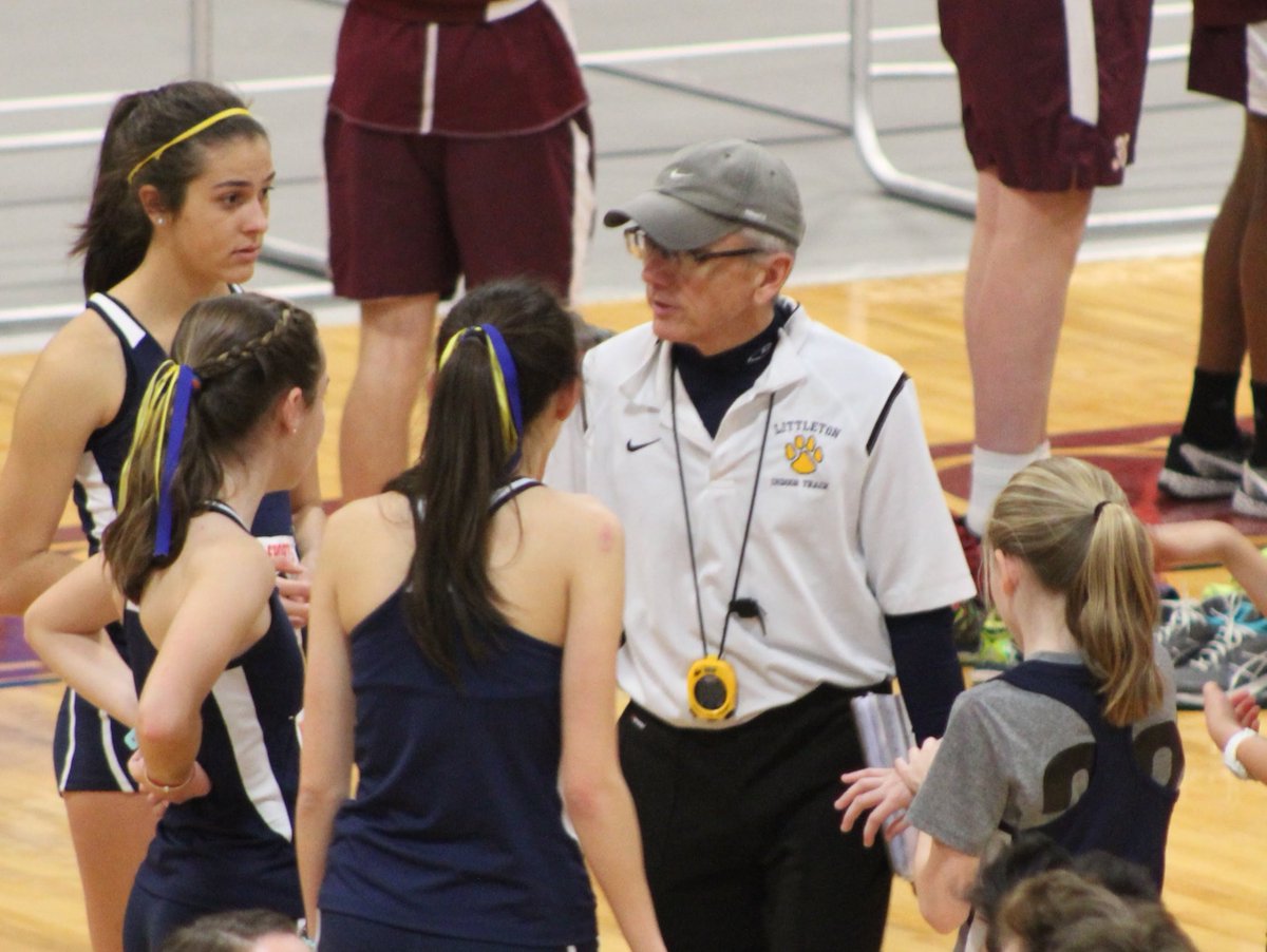 Tweet 3 of 4:
Coach Marc Saucier - Littleton High School
Girls' Indoor Track Career Stats
Seasons: 11
Overall Record: 50-17
League Champions: 2014, 2015, 2017, 2018
District Champions: 2017, 2018
State Champions: 2017, 2018, 2019
Thanks Marc!