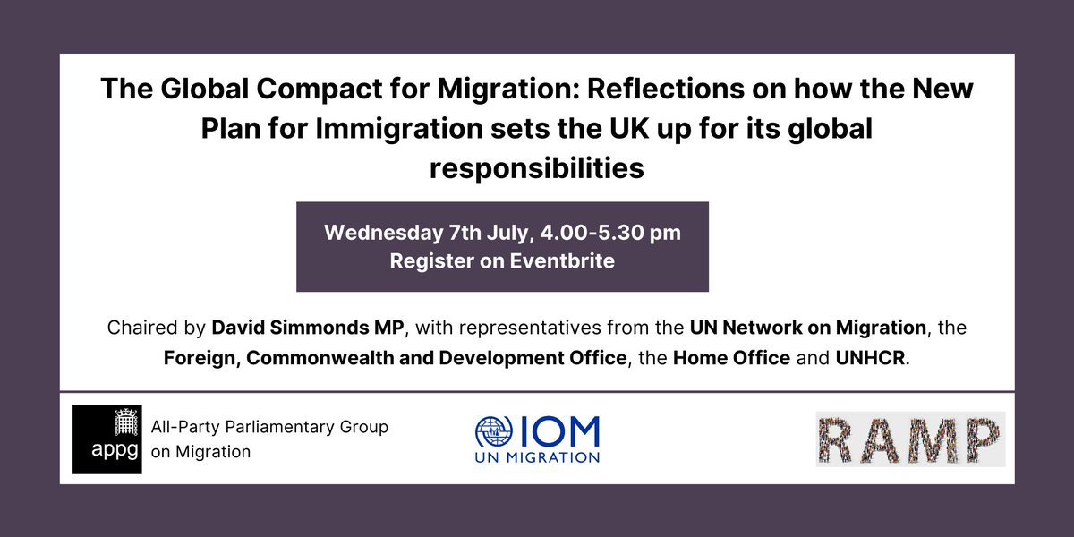 APPG on Migration tweet media