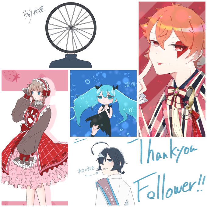 #今月描いた絵を晒そう
ぼちぼち描きました～
今月はまほやく多めね 