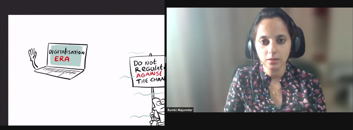 ioevoice's tweet image. “The extent of the health crisis, citizen compliance to restrictions &amp;amp; government policy decisions are the factors that most impacted the #LabourWorkforce participation during the pandemic.” explains Rumki Majumdar from @DeloitteIndia at our #G20inCOVID19Times event.