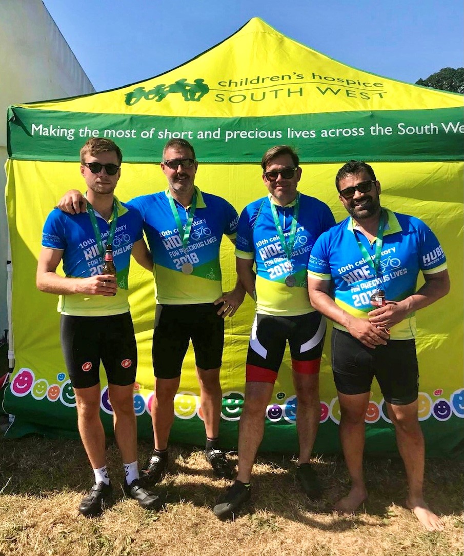 HubboxSW's tweet photo. 10 days left till our Hub Father, Richard Boon, swaps his office chair for a bike seat, taking on the 205-mile challenge to raise money for @CHSW π΄
Show your support by sponsoring Team Hub Box today: https://t.co/9tHpX7upmk
#CHSW #RideForPreciousLives #HubBox https://t.co/HK2p6nbHFg