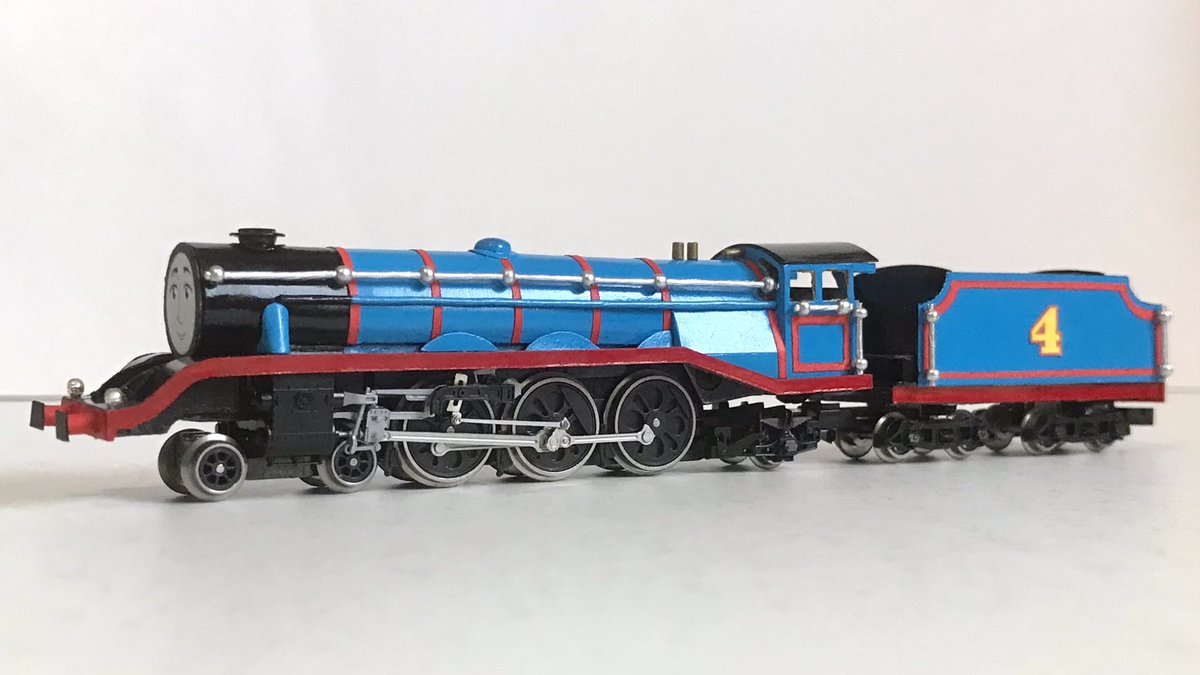 RT @morisworks: Gordon The Big Engine (N) Nゲージのゴードンを自作