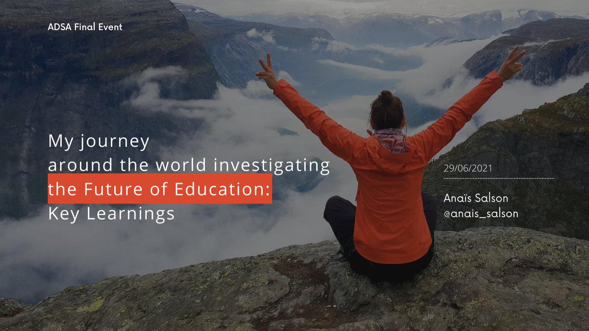Anaïs Salson (@anais_salson) on Twitter photo Really happy to share the key learnings of my journey around the world investigating the Future of Education on the <a href="/ADSA_startups/">Atlantic Digital Startup Academy</a> thanks <a href="/reseauSPN/">Réseau SPN</a> :) #education #Travel #travelwithamission Really happy to share the key learnings of my journey around the world investigating the Future of Education on the <a href="/ADSA_startups/">Atlantic Digital Startup Academy</a> thanks <a href="/reseauSPN/">Réseau SPN</a> :) #education #Travel #travelwithamission